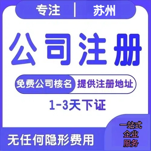 潼南苏州创业详情了解+营业执照注册全流程解析—附代理记账报税价格